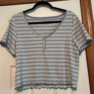 AEO Striped Tee